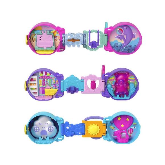Polly Pocket Sevimli Hayvancık Temalı Mini Oyun Setleri HRD73