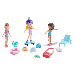 Polly Pocket Üçü Bir Arada Oyun Seti GFR09 - Thumbnail