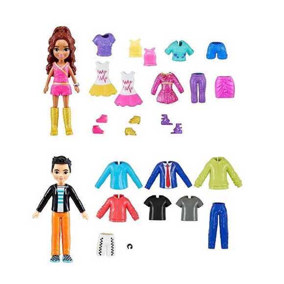 Polly Pocket ve Arkadaşları Kombin Eğlencesi Oyun Seti HKW10