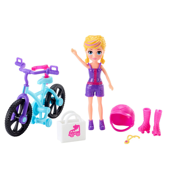 Polly Pocket Ve Bisikleti Oyun Setleri GFP93