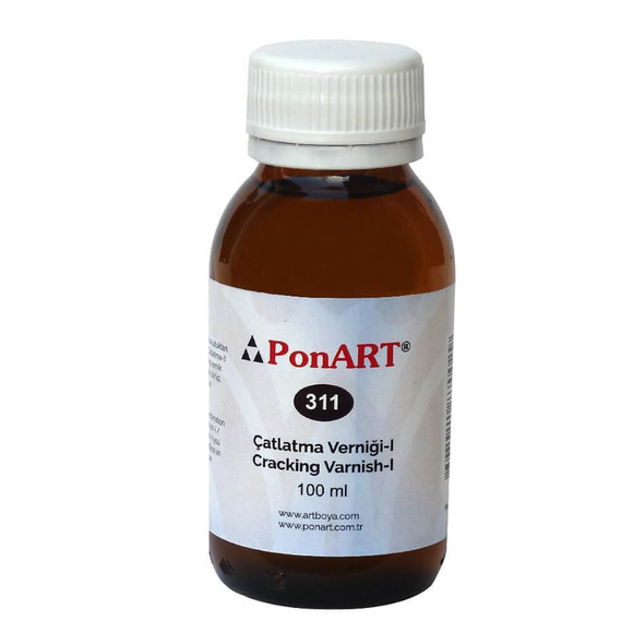 Ponart 311 Çatlatma Verniği 100 ml