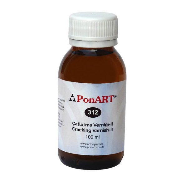 Ponart 312 Çatlatma Verniği 100 ml