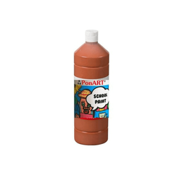 Ponart Tempera boya 250ml Kahverengi 2218 - Thumbnail