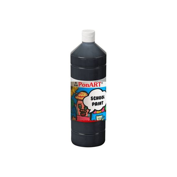 Ponart Tempera boya 250ml Siyah 2260