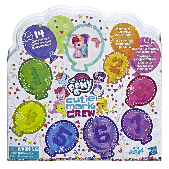 Pony Cutie Mark Crew Konfeti Partisi Koleksiyonu E5323