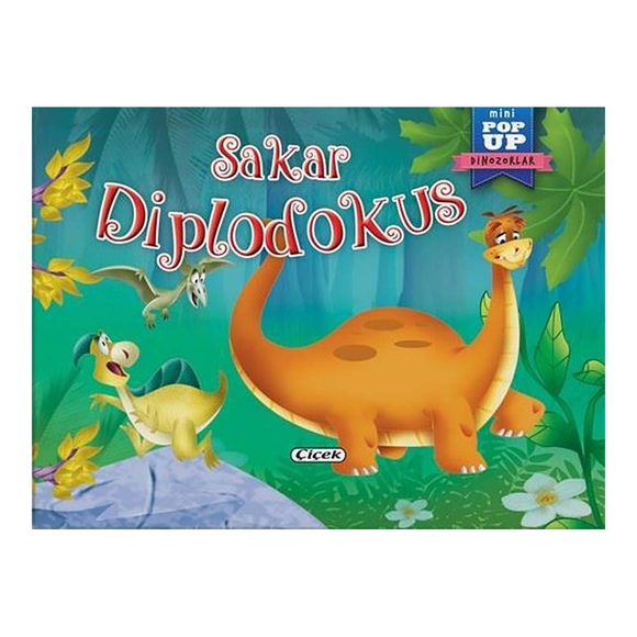 Pop-Up Mini Dinozorlar - Sakar Diplodokus