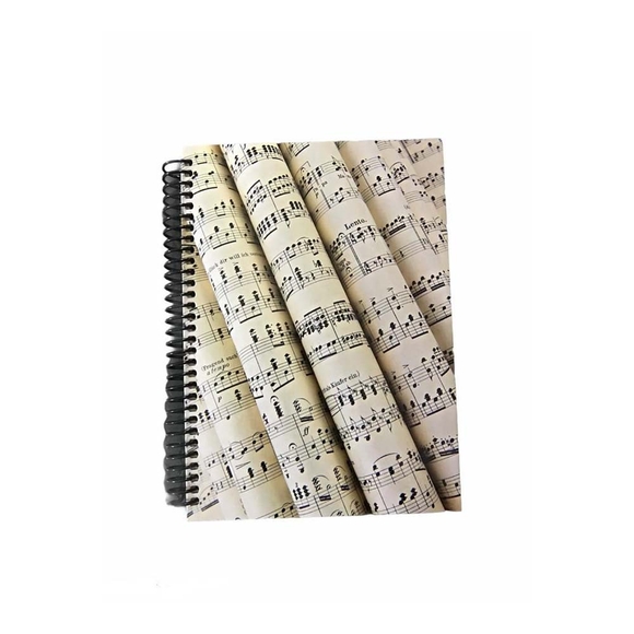 Porte Music Gıfts Yandan Spiralli Defter
