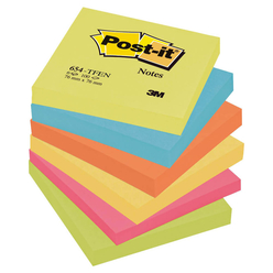 Post-it Enerji Serisi 100 Yaprak Not Kağıdı 76x76 mm 654-STFEN - Thumbnail