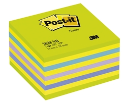 Post-it Küp Not 5 Renk 450 Yaprak 76x76 mm 2028-NB - Thumbnail