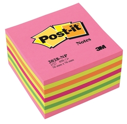 Post-it Küp Not 5 Renk 450 Yaprak 76x76 mm 2028-NP - Thumbnail