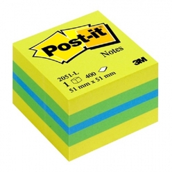 Post-it Mini Küp Not 400 Yaprak 51x51 mm 2051-L - Thumbnail