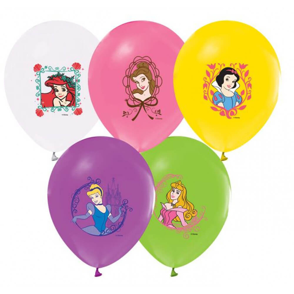 Prenses Baskılı Balon 12’li