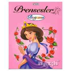 Prensesler Boyama Kitabı - 2 - Thumbnail