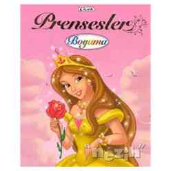Prensesler Boyama Kitabı - 3 - Thumbnail