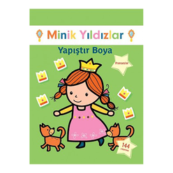 Prensesler Yapıştır Boya - Minik Yıldızlar - Thumbnail