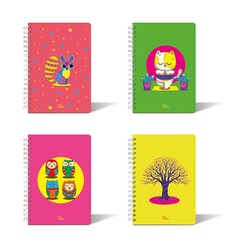 Prestij A5 Neon Kareli Defter 030 - Thumbnail