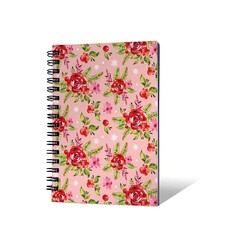 Prestij A6 Spiralli Defter Çiçek 002 - Thumbnail