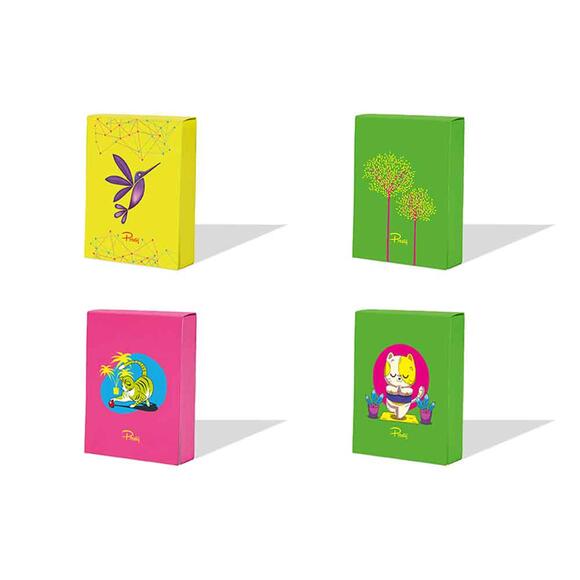 Prestij Neon Baskılı Not Çizgisiz Defter PRJ-032