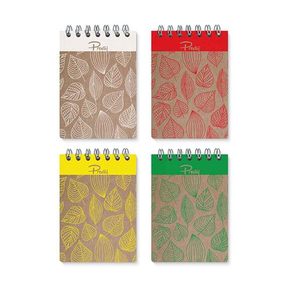 Prestij Sert Kapak Spiralli A6 192 Sayfa Çizgili Defter