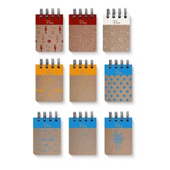 Prestij Sert Kapak Spiralli Çizgisiz Defter 6x8cm 288 Sayfa PRJ-025 - Thumbnail