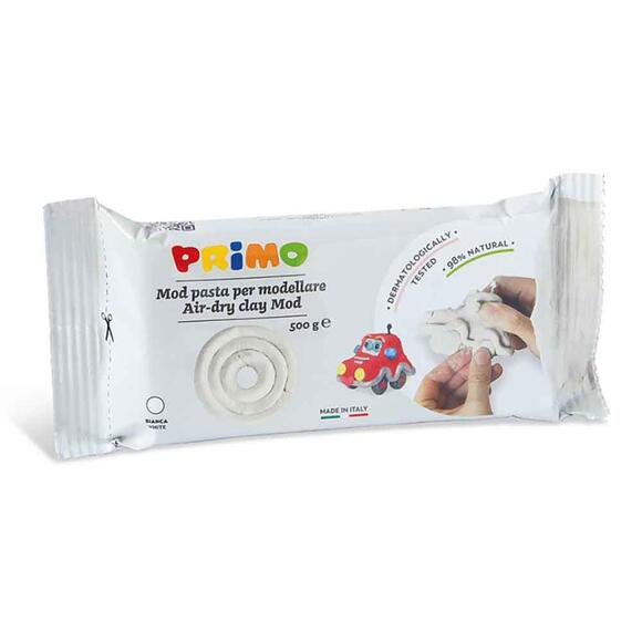 Primo Aır-Dry Clay Mod Hamur 500 gr Beyaz