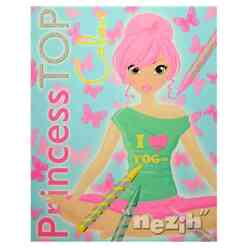 Çiçek Yayınları - Princess Top Colour (Mavi)