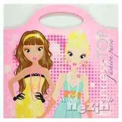 Princess Top Fashion Purse- 2 (Pembe) - Thumbnail