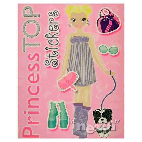 Princess Top Stickers (Pembe)
