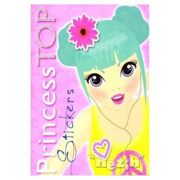 Princess Top Stickers (Pembe Sarı)