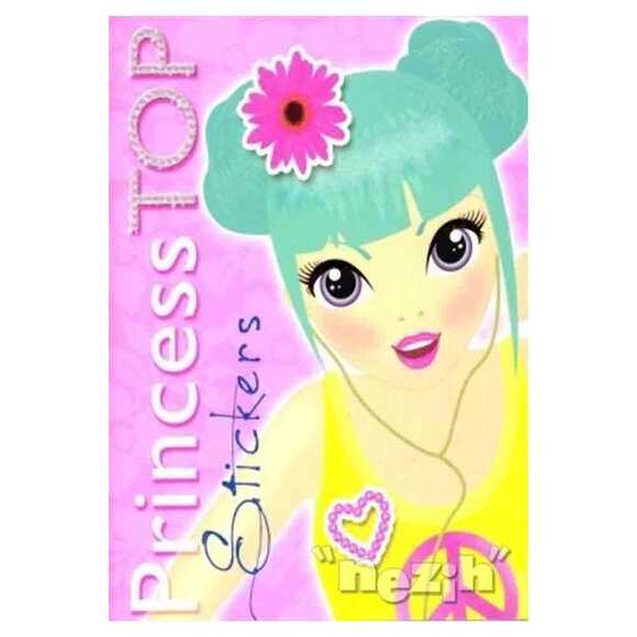 Princess Top Stickers (Pembe Sarı)