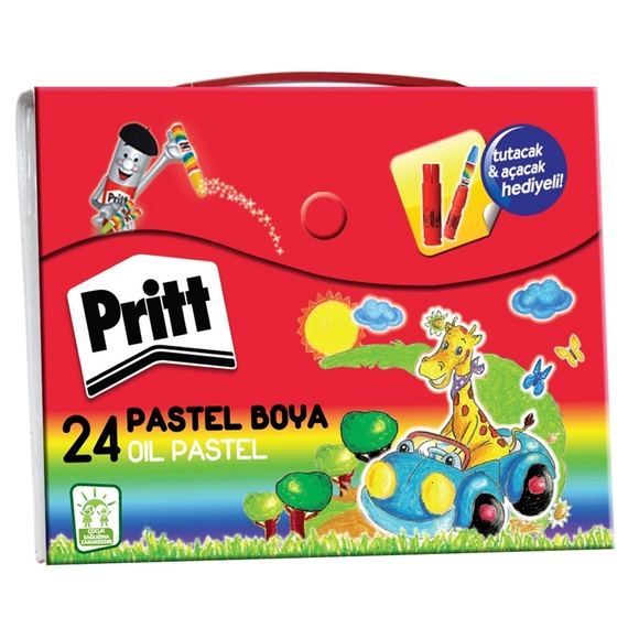 Pritt Çantalı Pastel Boya 24 Renk 104806