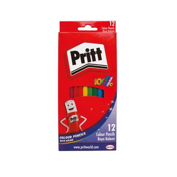 Pritt Karton Kutulu Boya Kalemi 12 Renk