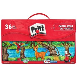 Pritt - Pritt Pastel Boya 36 Renk Çanta