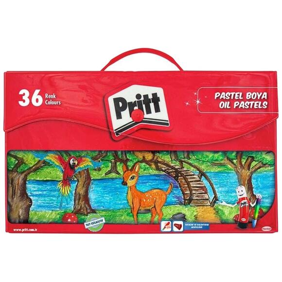 Pritt Pastel Boya 36 Renk Çanta