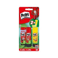 Pritt Stick 2932919 Yapıştırıcı 2x22g + 20g Sarı - Thumbnail