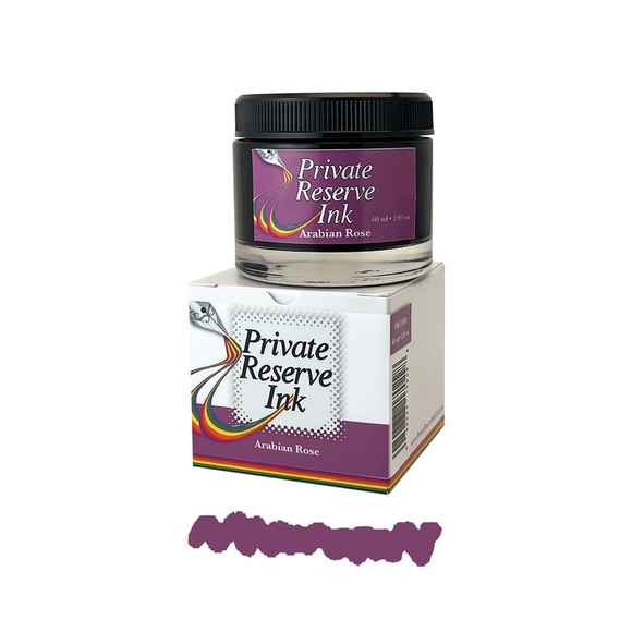 Private Reserve Ink, 60 ml ink bottle; Arabian Rose