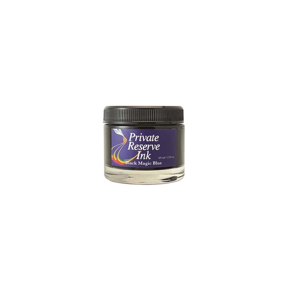 Private Reserve Ink, 60 ml ink bottle; Black Magic Blue