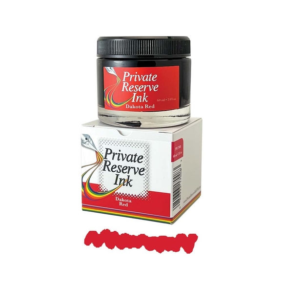 Private Reserve Ink, 60 ml ink bottle; Dakota Red