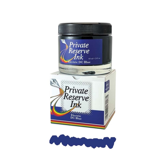Private Reserve Ink, 60 ml ink bottle; Electric DC Blue