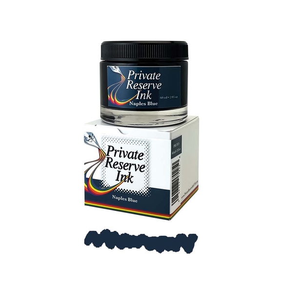 Private Reserve Ink, 60 ml ink bottle; Naples Blue