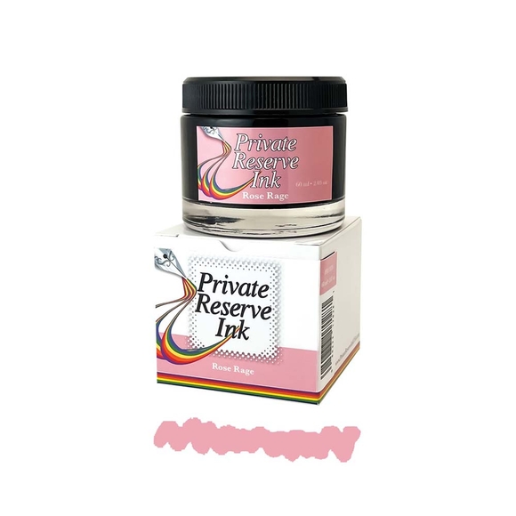 Private Reserve Ink, 60 ml ink bottle; Rose Rage