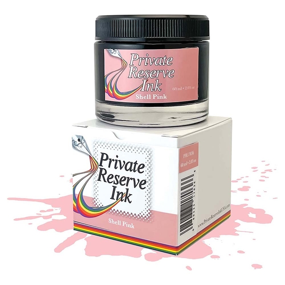 Private Reserve Ink, 60 ml ink bottle; Shell Pink