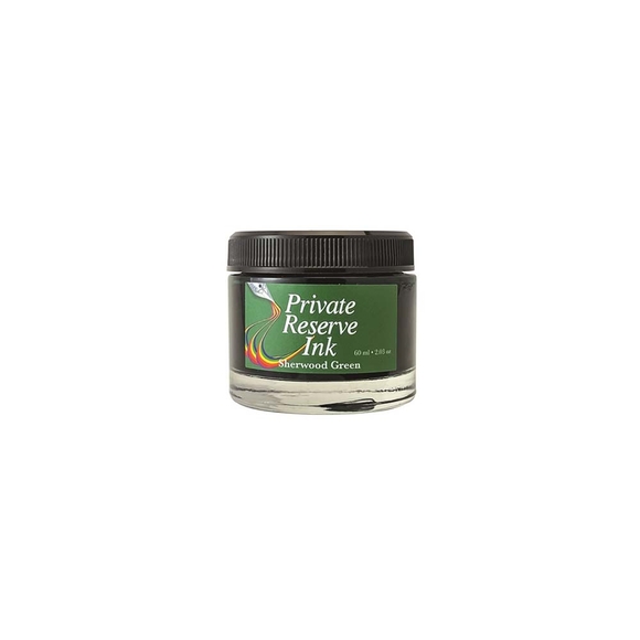 Private Reserve Ink, 60 ml ink bottle; Sherwood Green