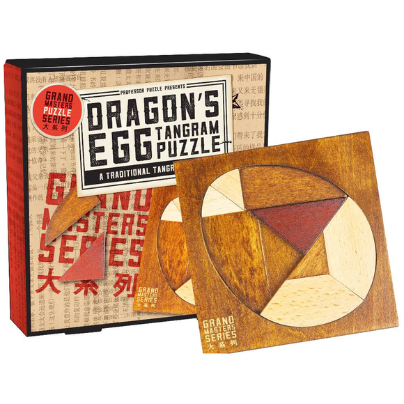 Professor Puzzle 3D Dragon`s Egg Tangram Ahşap Puzzle GRM-5