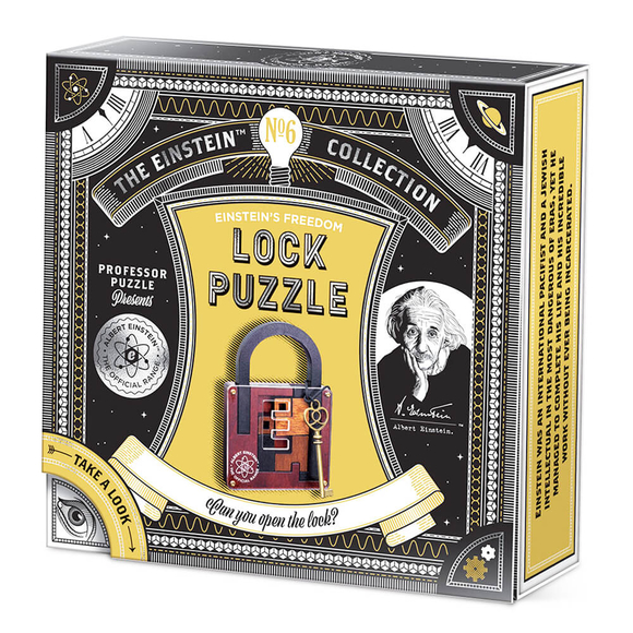 Professor Puzzle 3D Einstein’s Lock Puzzle EIN-8