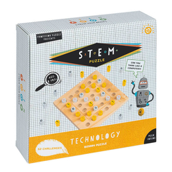 Professor Puzzle - Professor Puzzle 3D STEM Binary Puzzle-Tech ST-4