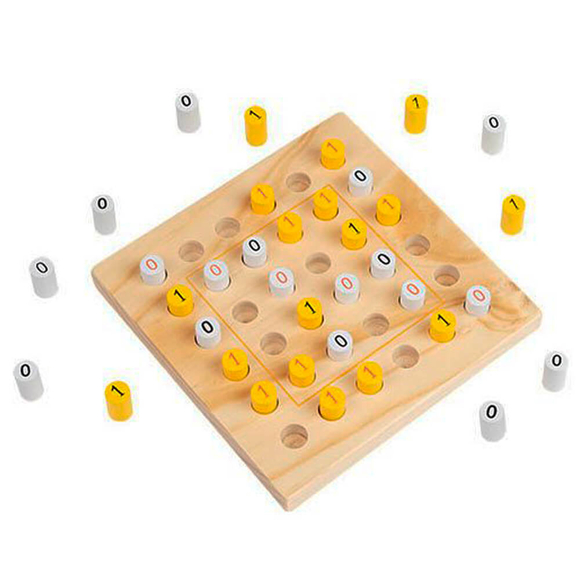 Professor Puzzle 3D STEM Binary Puzzle-Tech ST-4