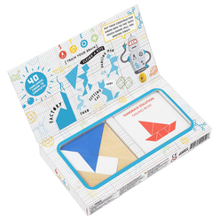 Professor Puzzle 3D STEM Tangram-Engineering ST-3 - Thumbnail