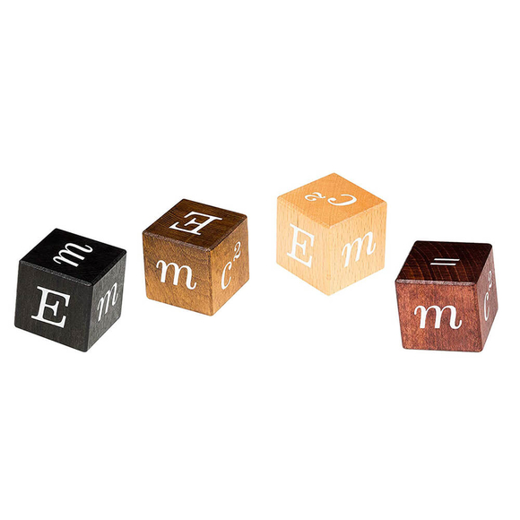 Professor Puzzle E=mc2 Puzzle Blocks EIN-3