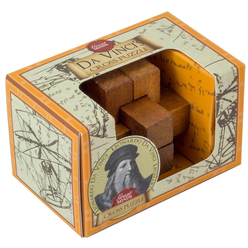 Professor Puzzle Great Minds Da Vinci’s Cross Ahşap Mini Puzzle - Thumbnail